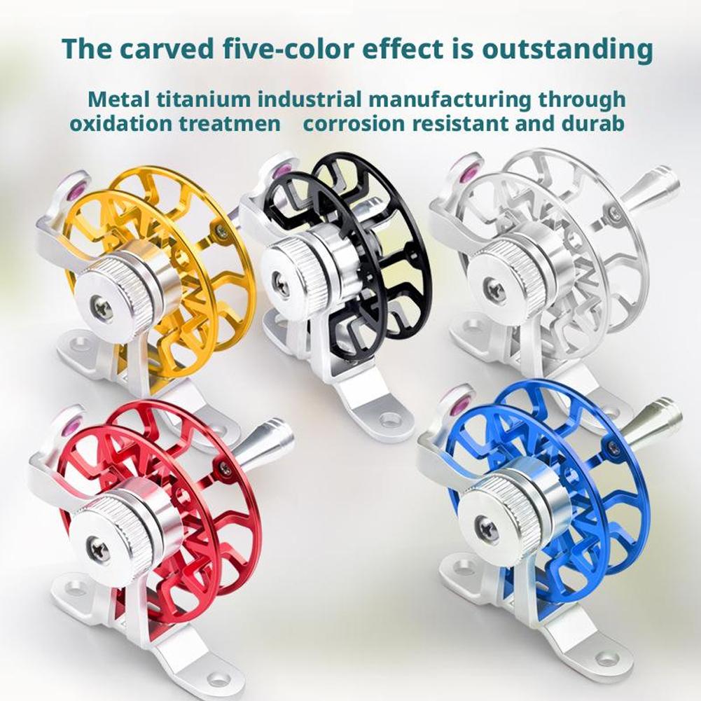 Mini Full Metal Fishing Reel P - Ice Fishing Reel 评论和价格