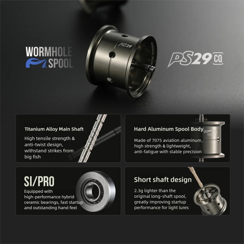 PYL PS29-CQ Modified Spool For - Reel Spare Spool 评论和价格