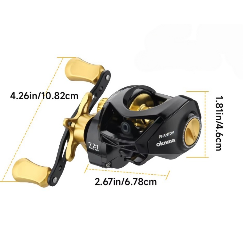 OKUMA Baitcaster Fishing Reel  - Surf Reel 评论和价格